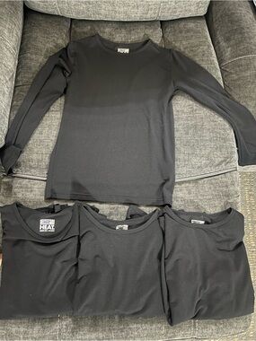 32 Degrees Kids Baselayer 4 Tops and 3 bottoms